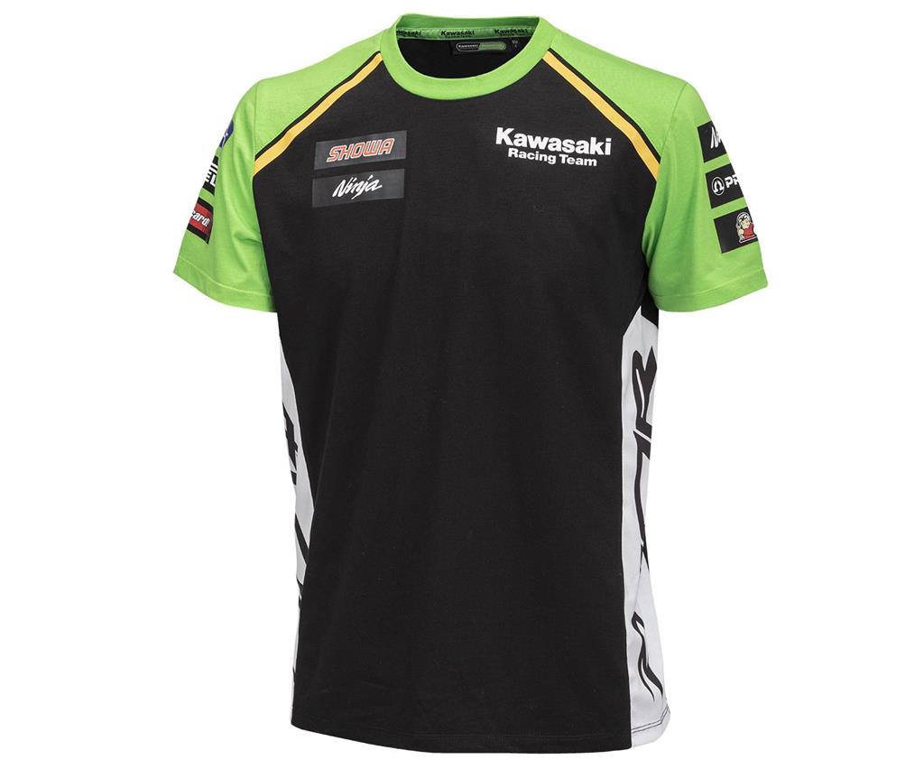 T SHIRT HOMME KAWASAKI WSBK 2024 Esprit KAWASAKI la reference KAWASAKI MOTO