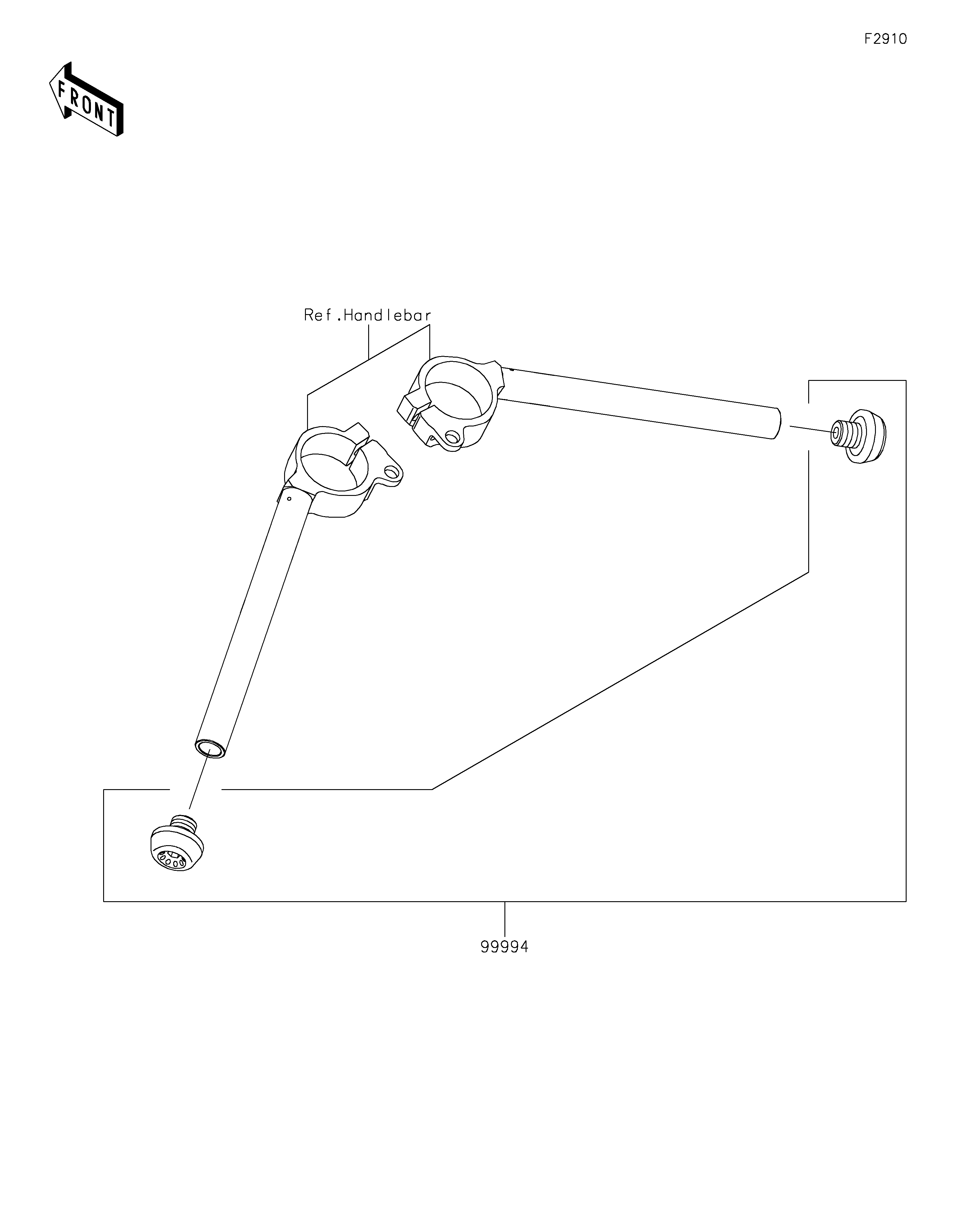 ACCESSOIRE POUR NINJA H2R ZX1000YLF GRIS 2020 EUROPE
