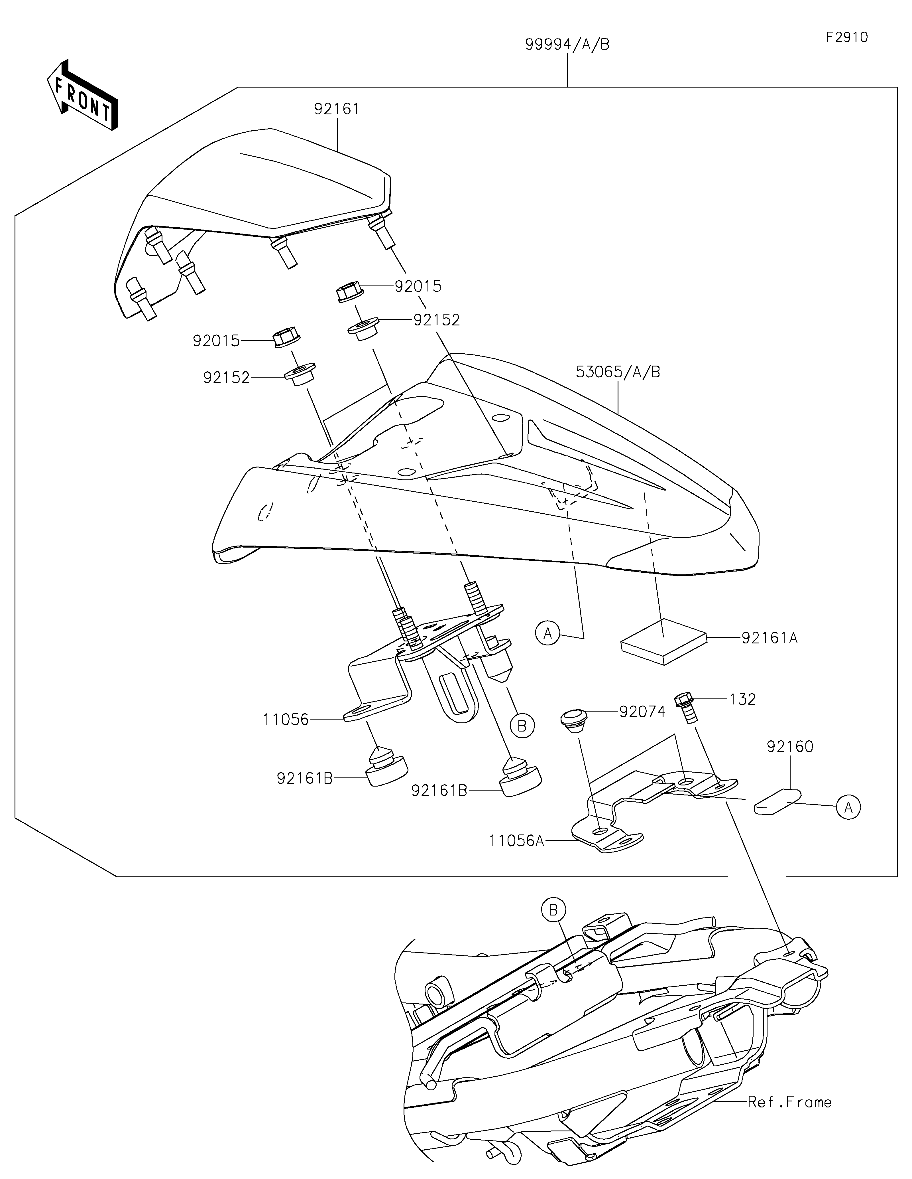 ACCESSORY POUR Z125 BR125LMFAN NOIR 2021