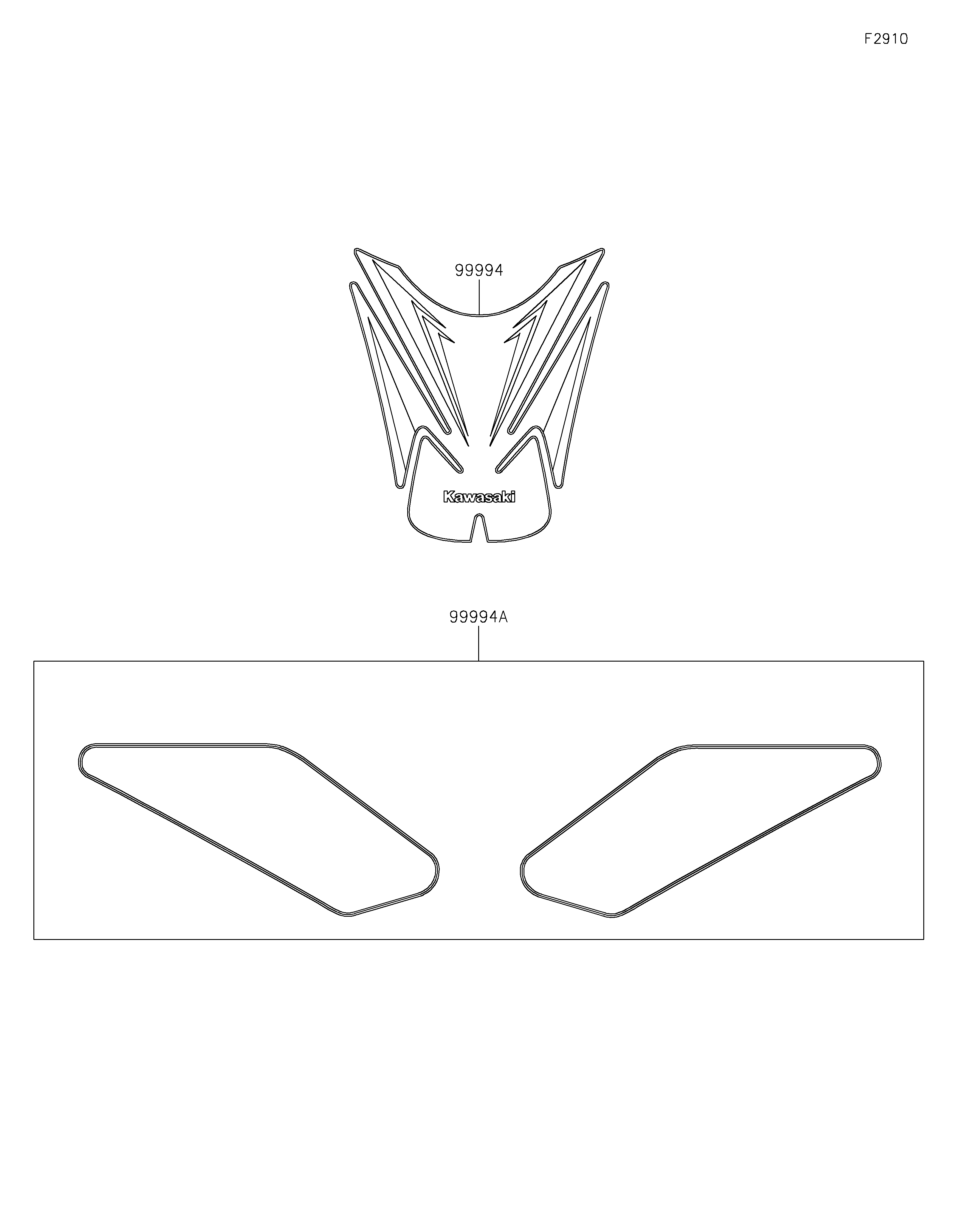 ACCESSORYPADS POUR Z900 ZR900PRFBN ROUGE 2024