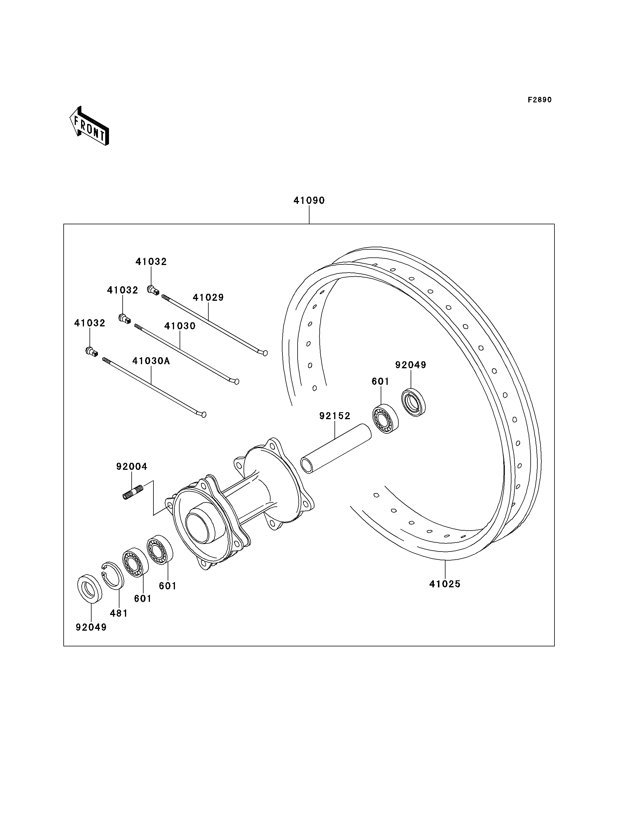 PIECE EN OPTION POUR KX85 KX85 II KX85 A5 VERT 2005 EUROPE