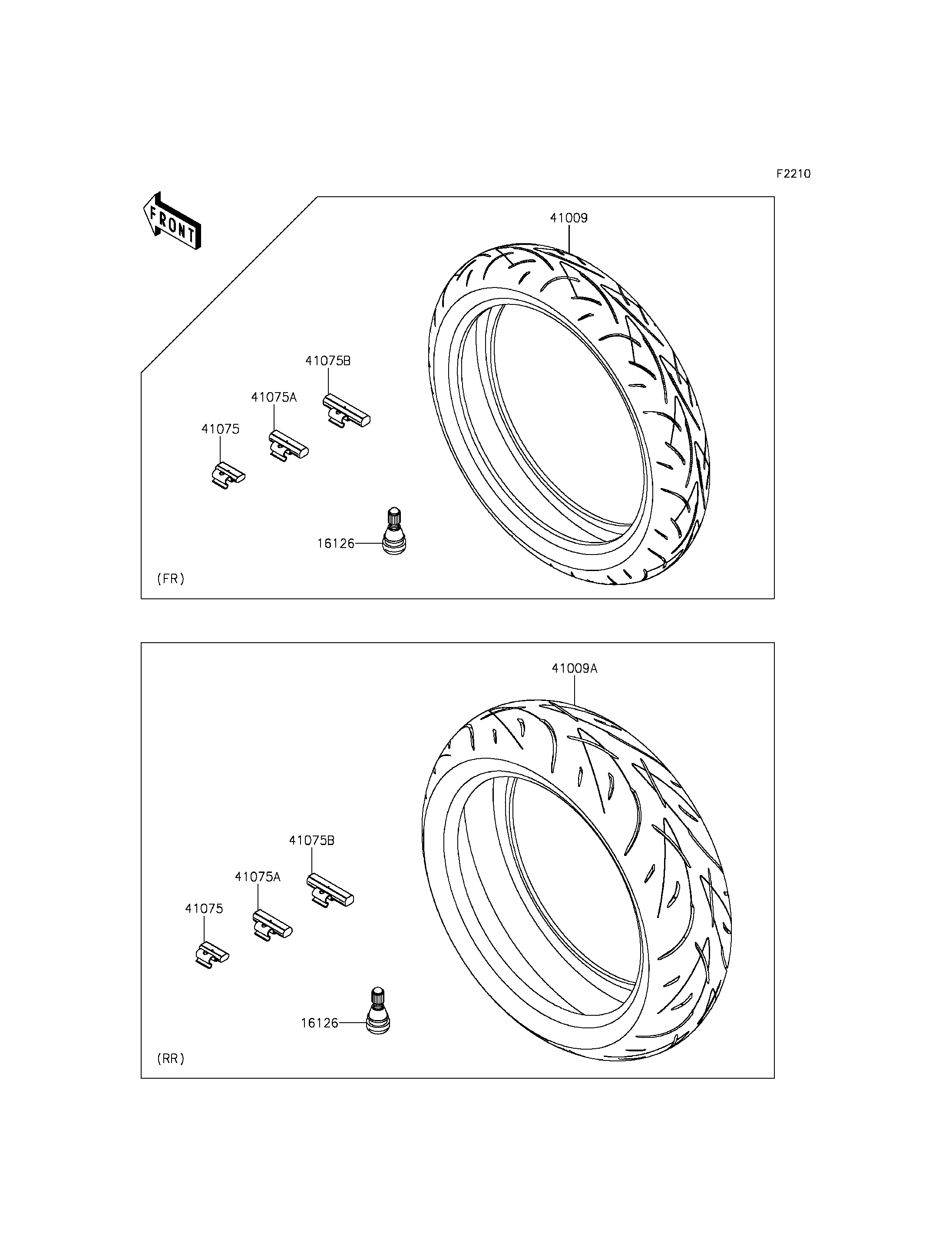 PNEUS POUR Z800 ZR800AEF VERT 2014