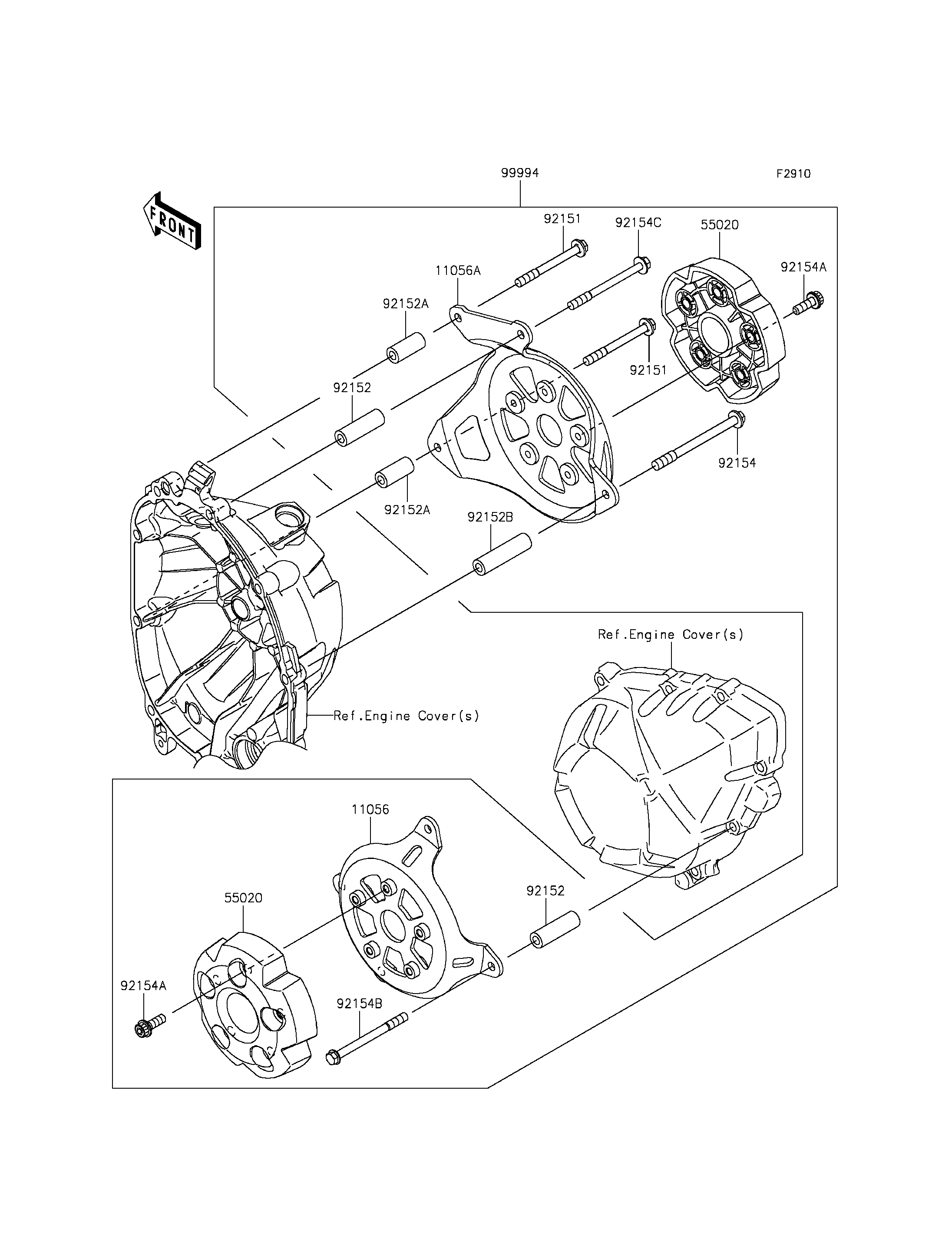ACCESSOIRE PROTECTION MOTEUR POUR Z800 ZR800AEF NOIR 2014