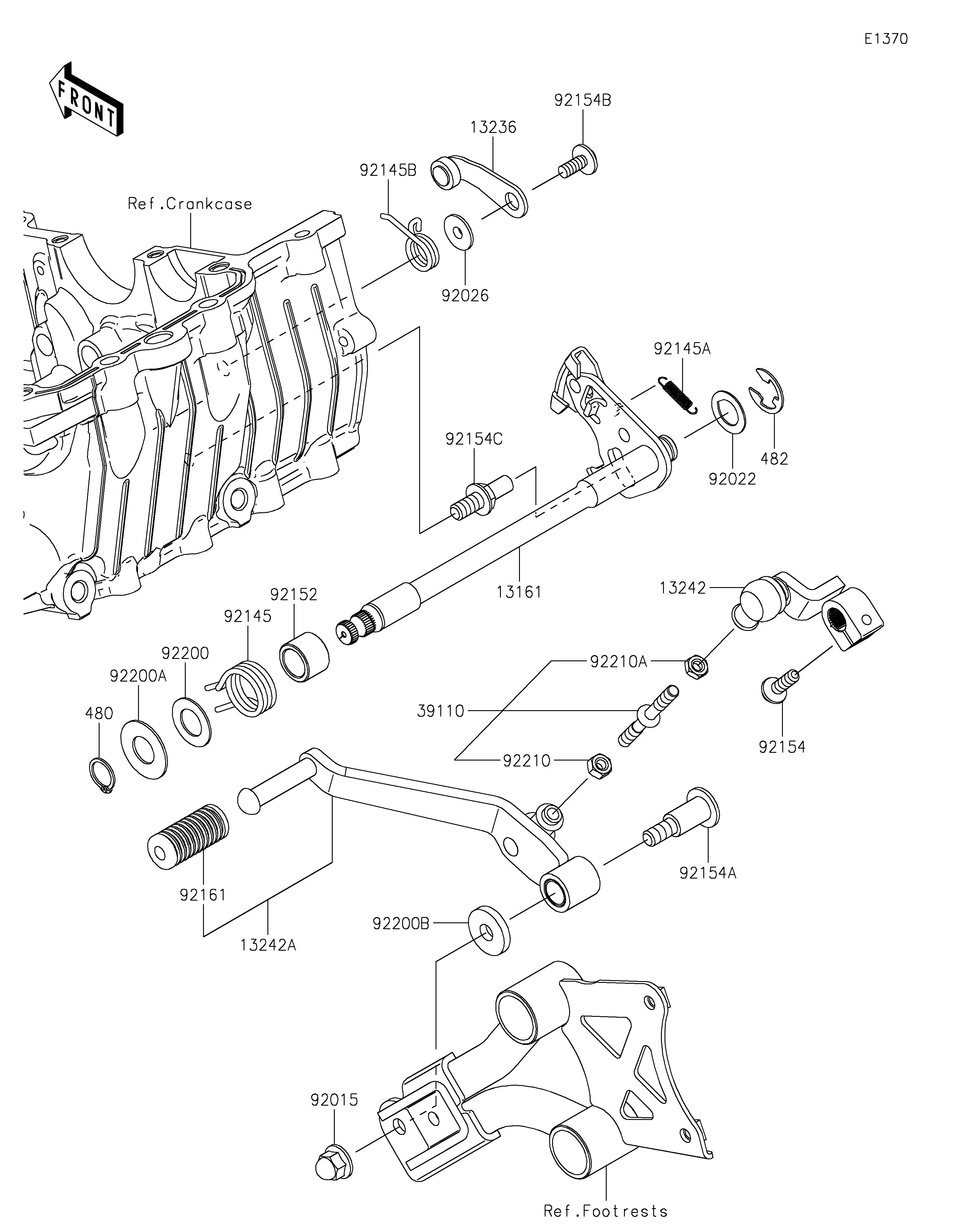 SELECTEUR POUR ELIMINATOR 500 EL450ARFNN BLANC 2024