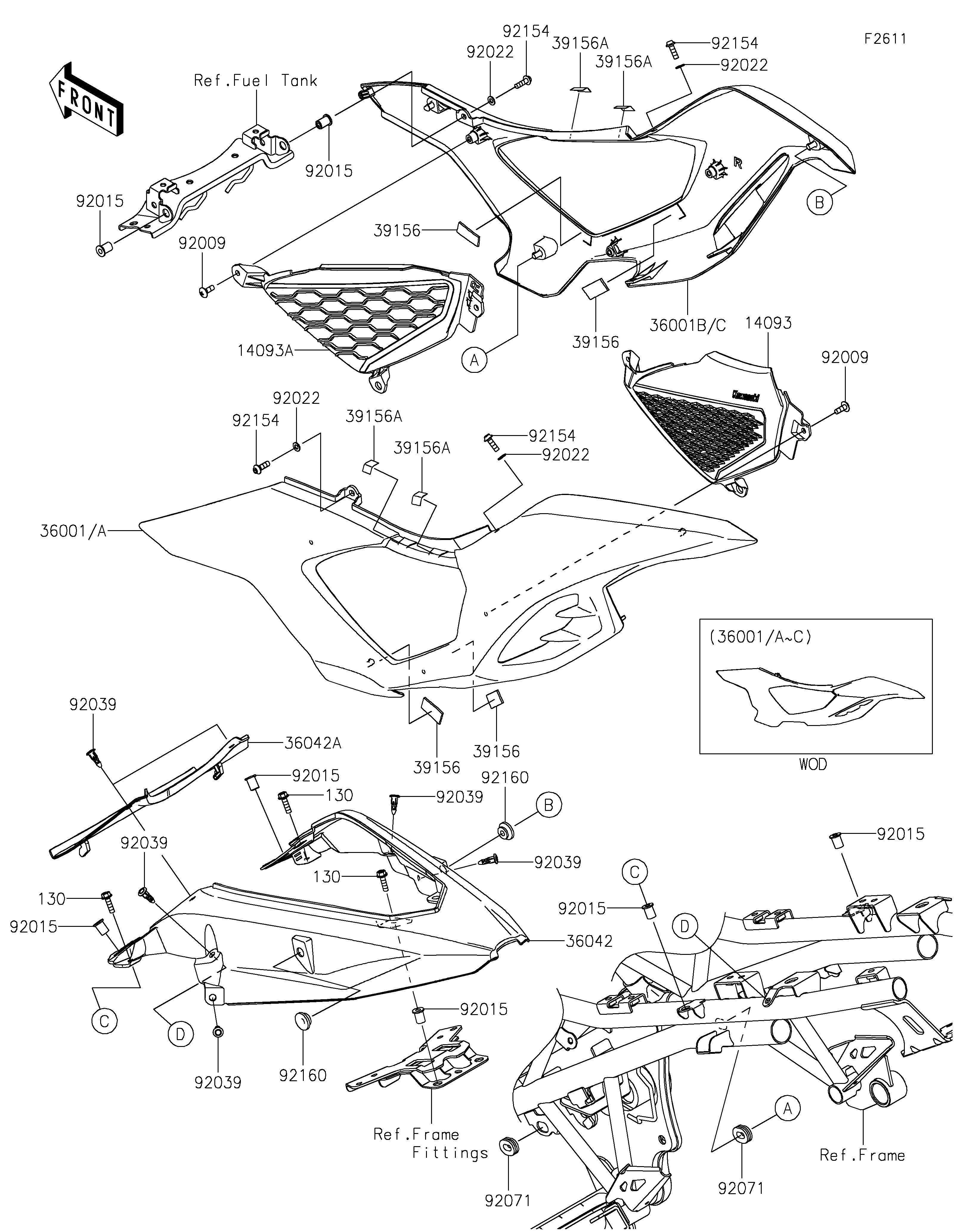 CACHE LATERAL POUR Z7 HYBRID CR500ARFNN GRIS 2024