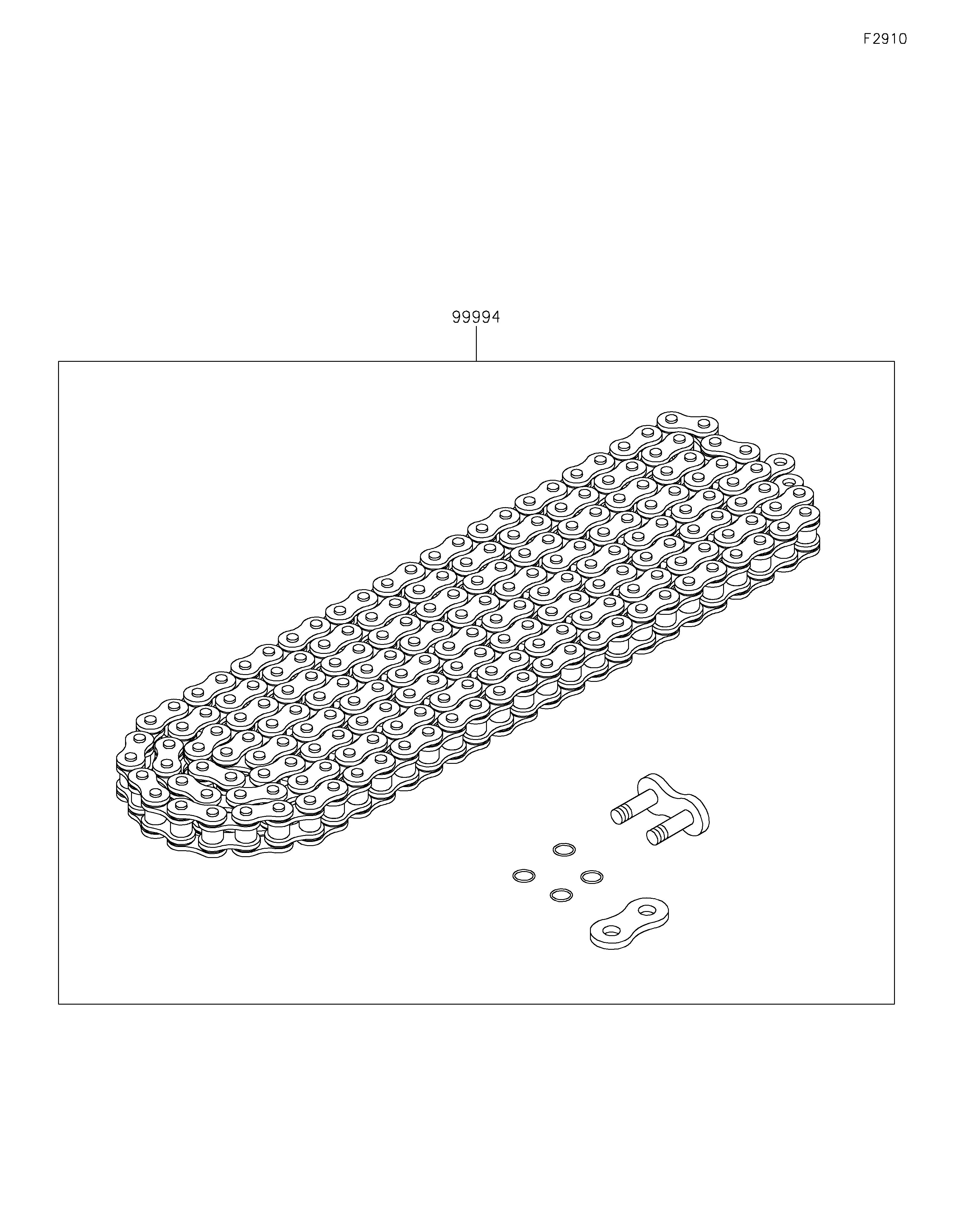 ACCESSOIRE POUR KX250 KX252ESFNN VERT 2025 EUROPE