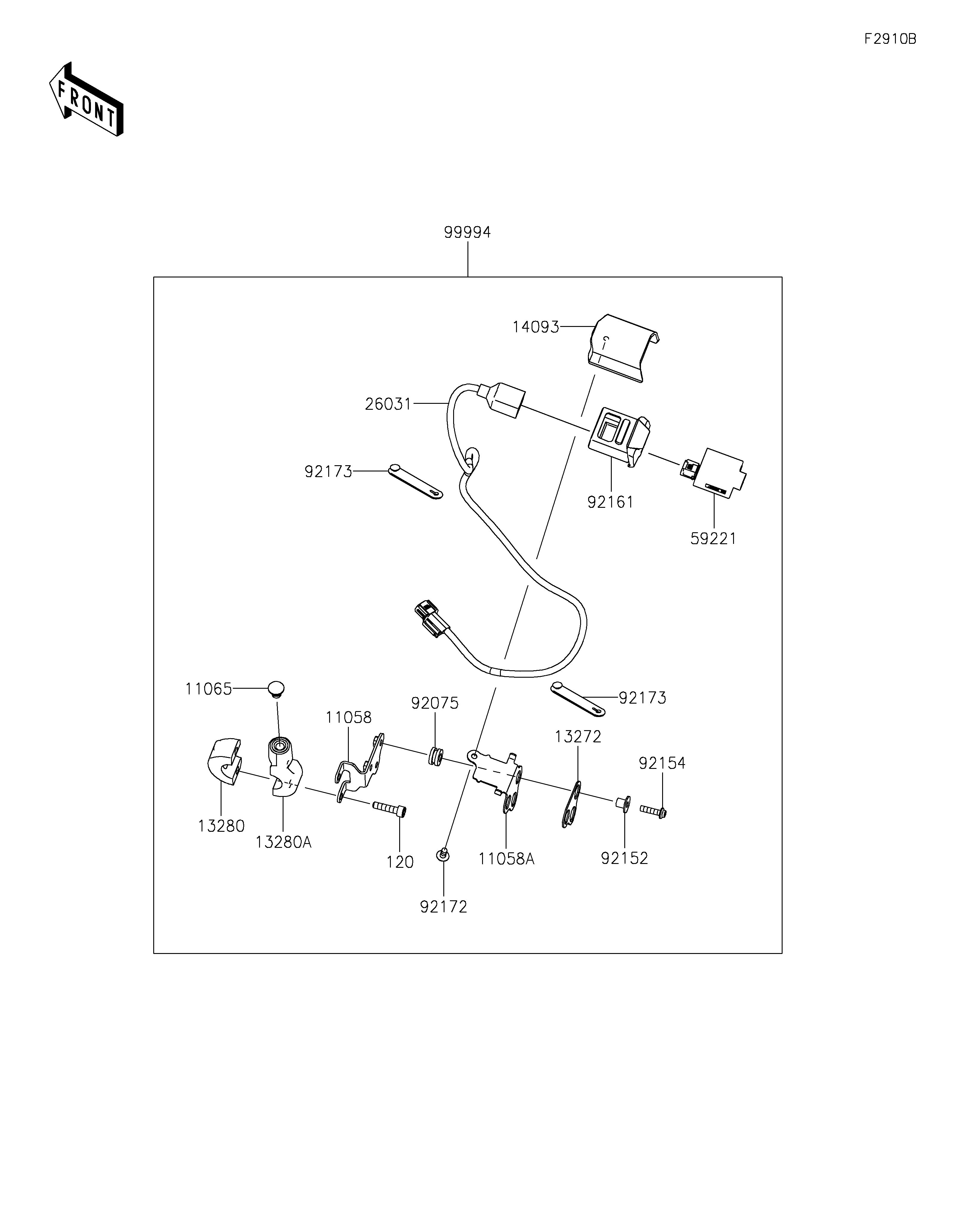 ACCESSORYUSB OUTPUT POUR NINJA 7 HYBRID CX500ARFNN TITANE 2024
