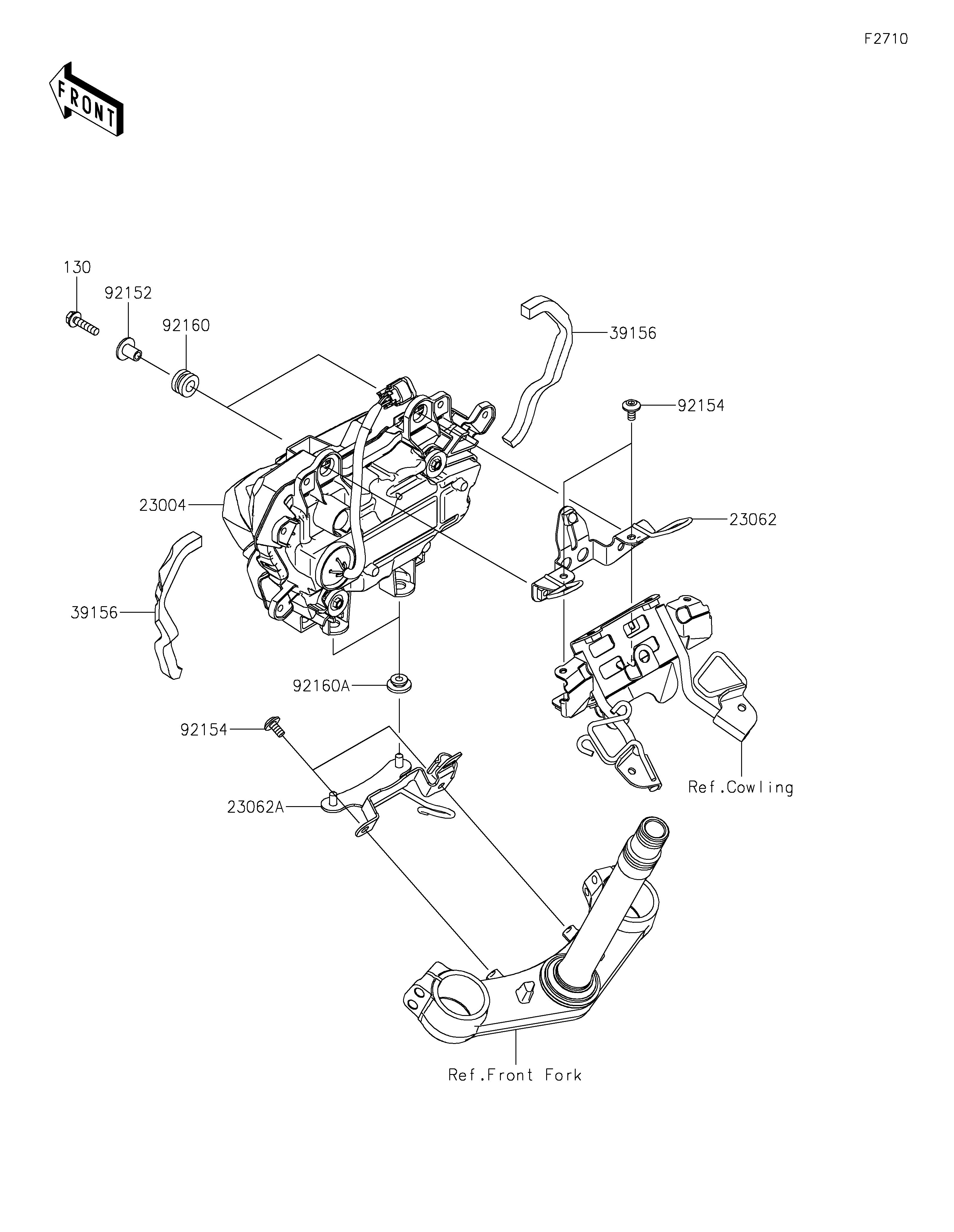 OPTIQUES POUR Z500 ER500ERFNN NOIR 2024