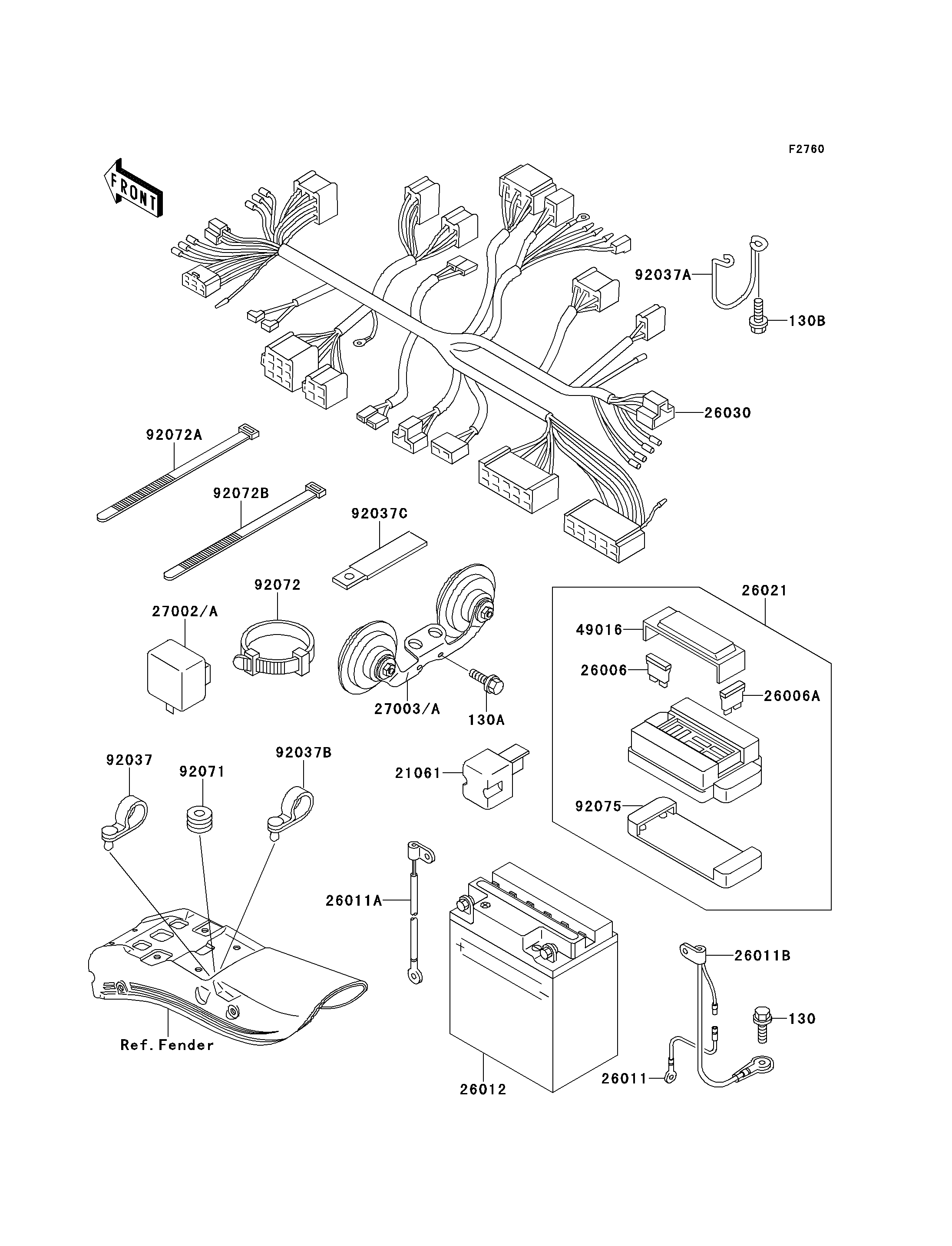 EQUIPEMENT ELECTRIQUE POUR EN500 EN500 A3 BLEU 1992 EUROPE