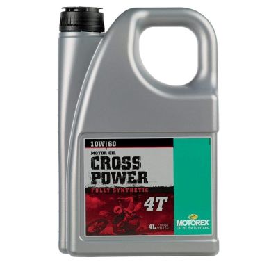 HUILE MOTOREX CROSS POWER 4 TEMPS 10W60 4L