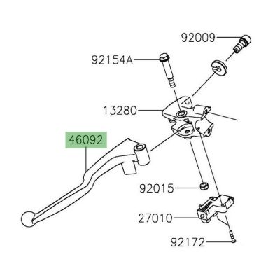 LEVER-GRIP,CLUTCH(JKAEX300AADA23825 - )