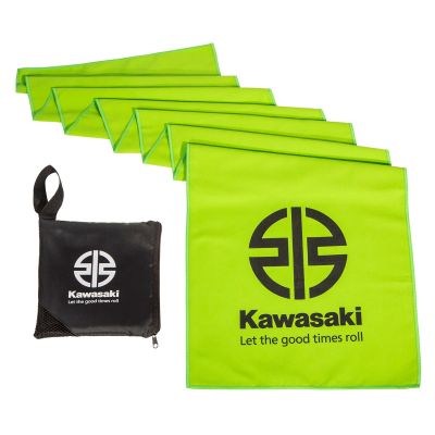 SERVIETTE DE SPORT KAWASAKI "RIVER MARK" 